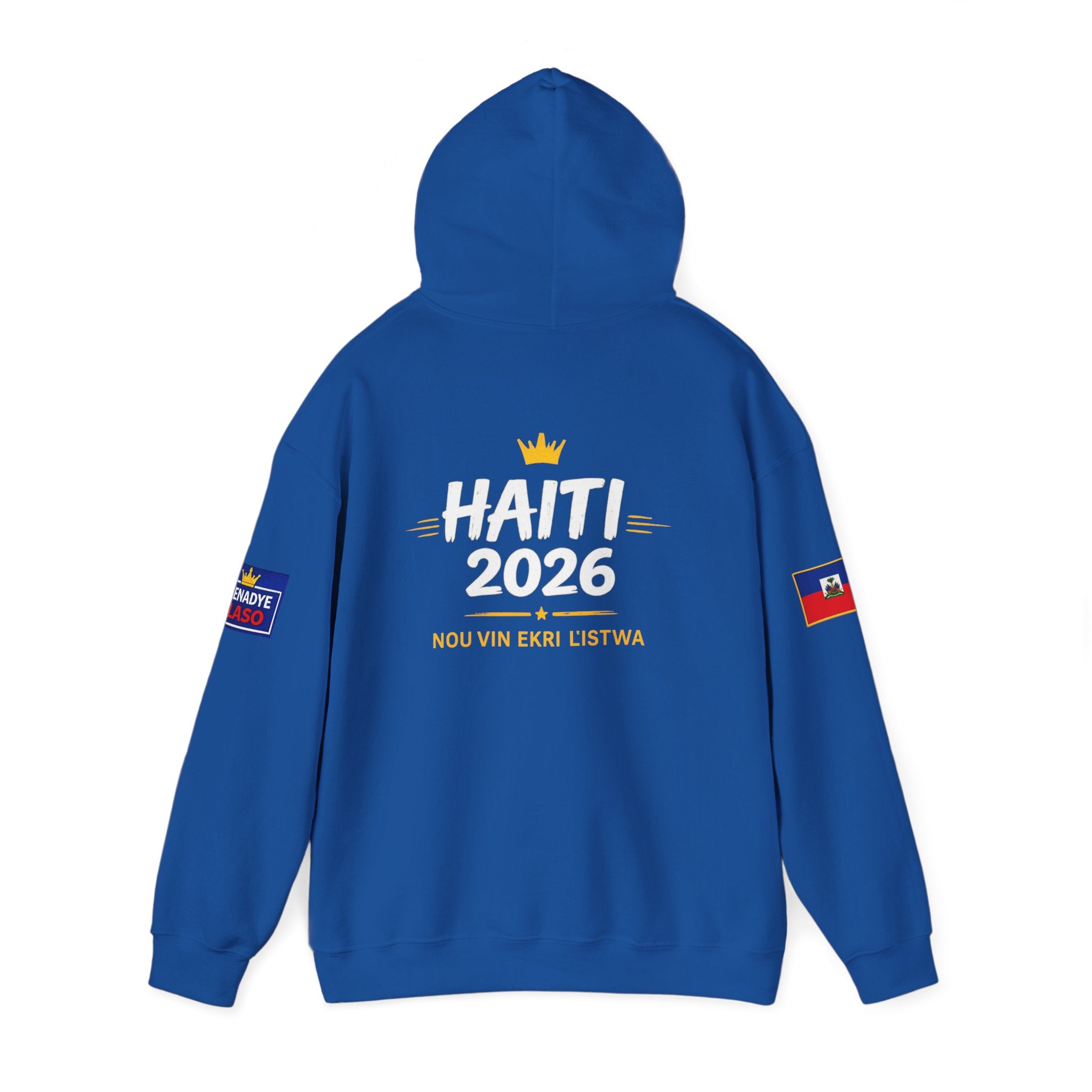 Haiti 2026 World Cup Hoodie – "Nou Vin Ekri Listwa" Sporting Pullover – Limited Edition