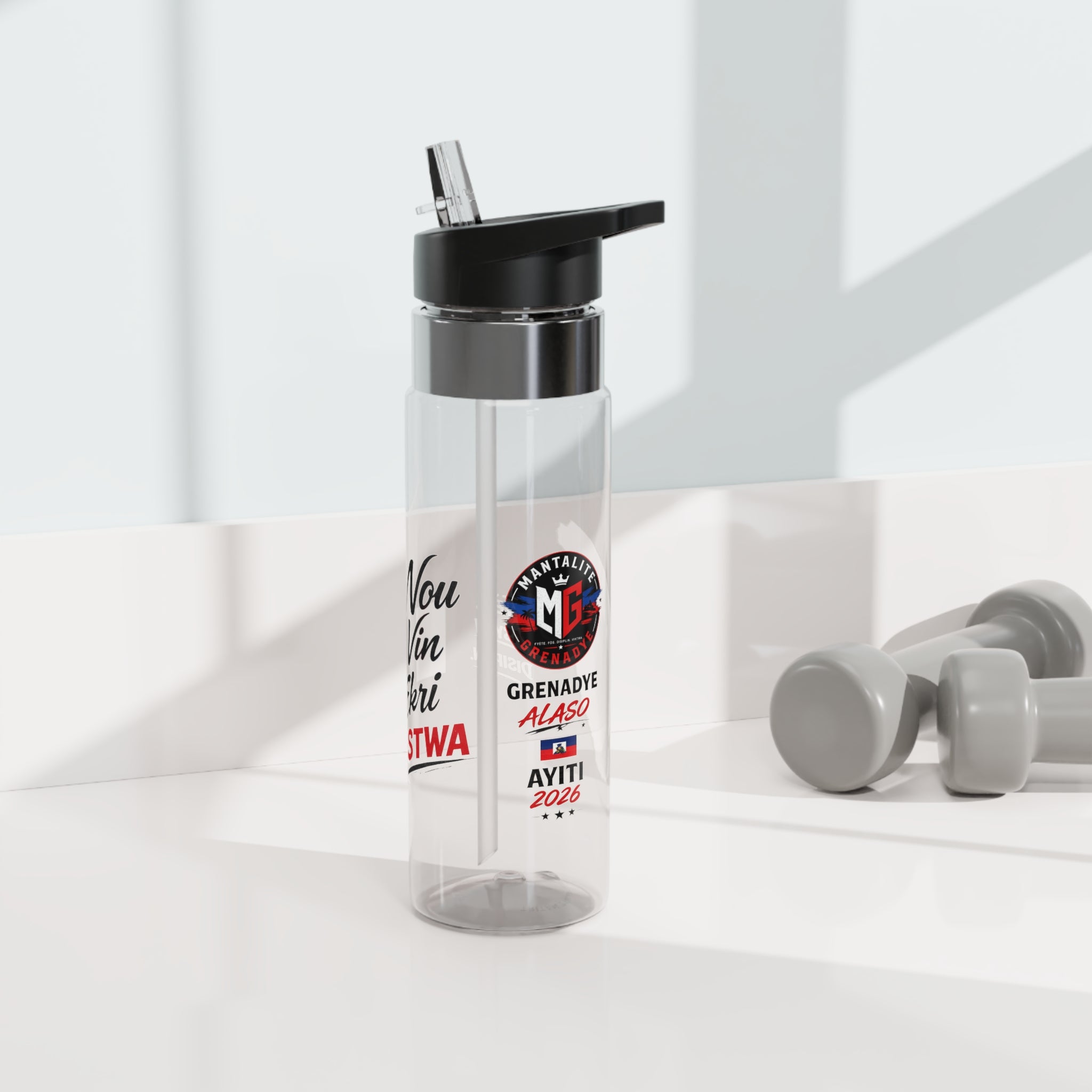 Mantalite Grenadye™ Sport Bottle | 20oz Gym Edition