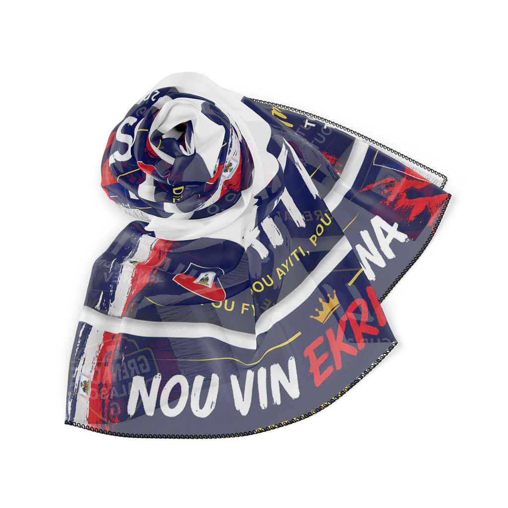 Supporter Scarf – “Nou Vin Ekri Listwa” | World Cup 2026