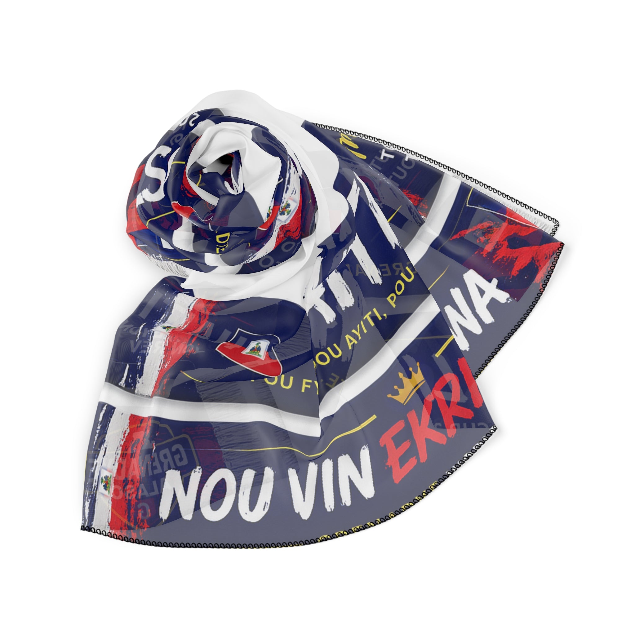 Supporter Scarf – “Nou Vin Ekri Listwa” | World Cup 2026