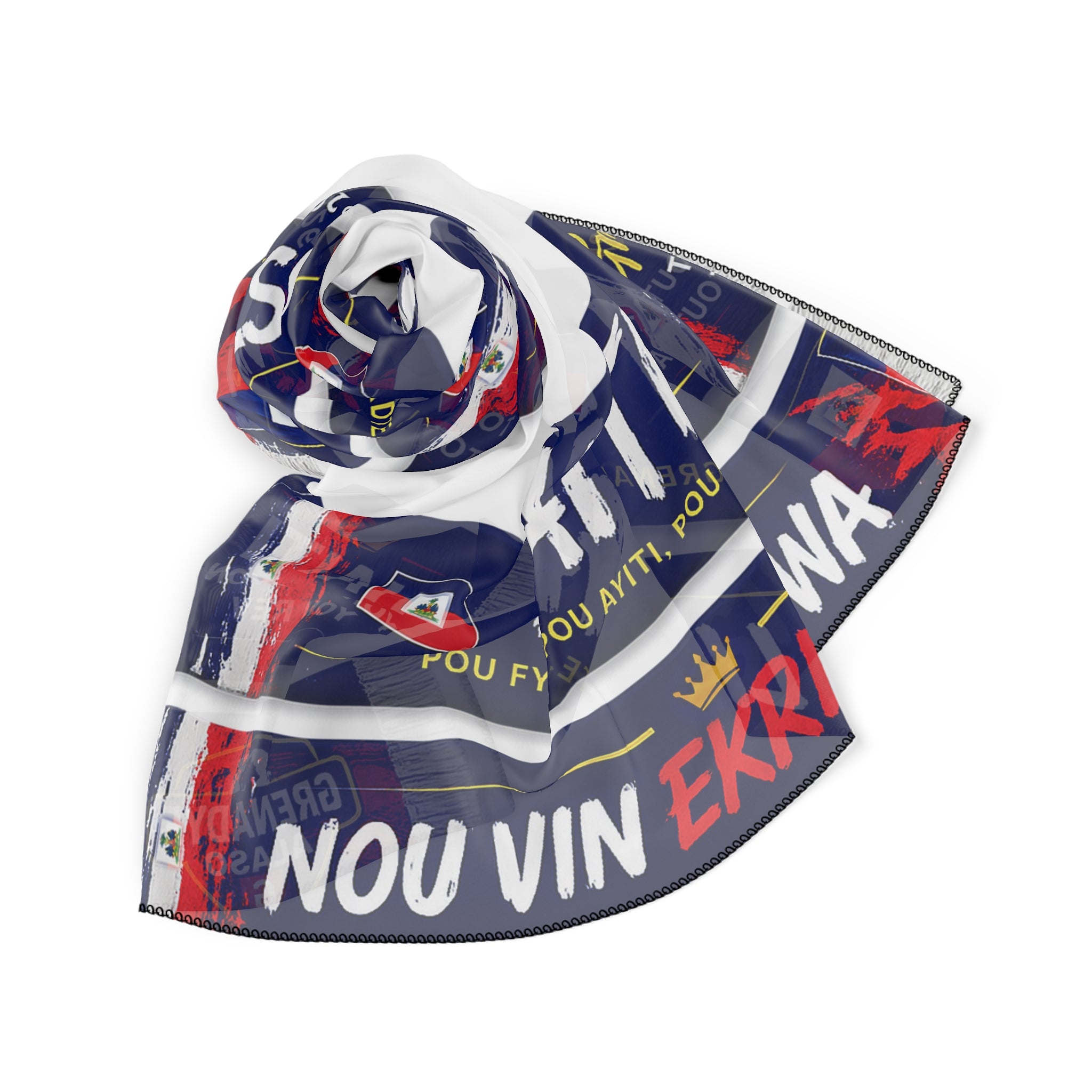 Supporter Scarf – “Nou Vin Ekri Listwa” | World Cup 2026