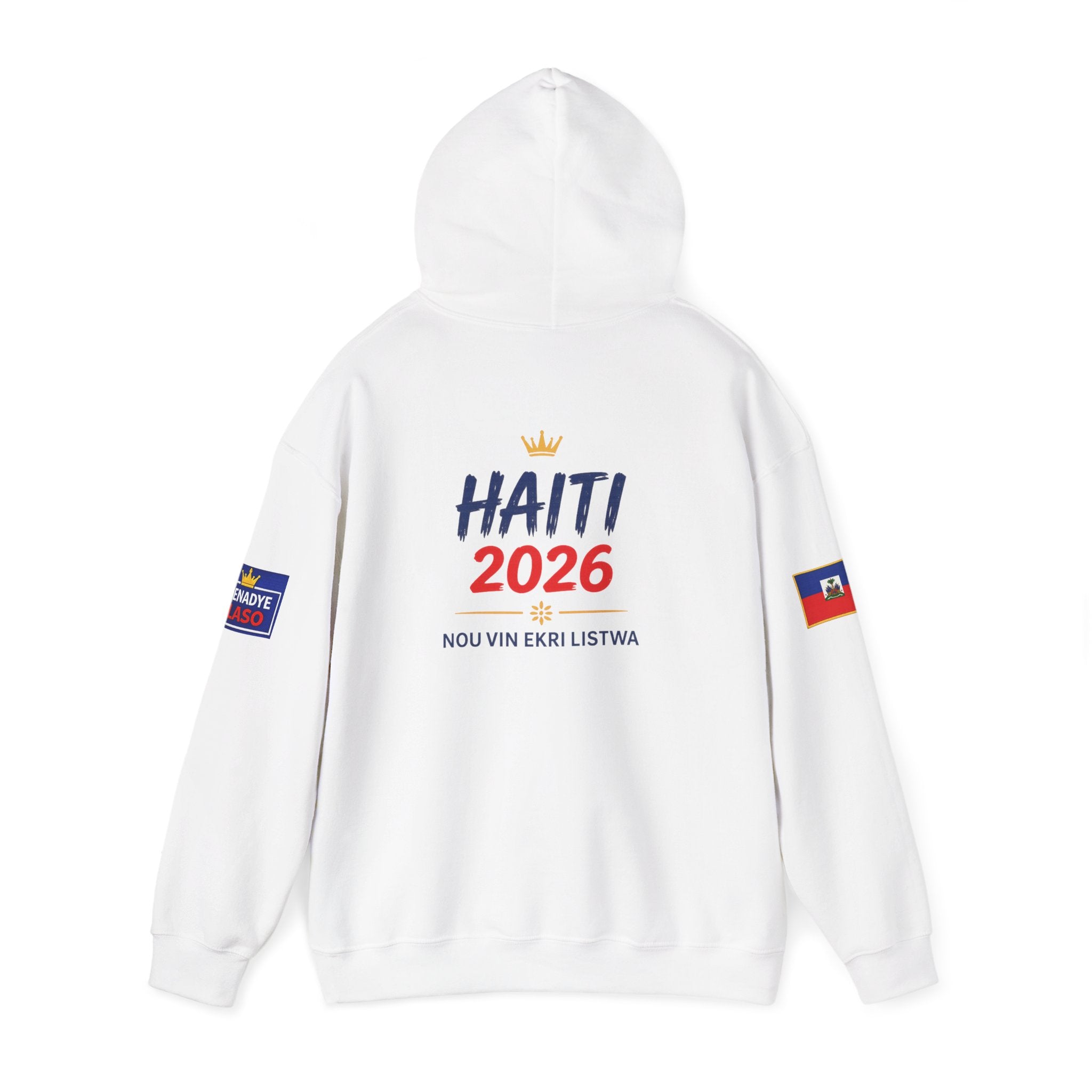 Haiti 2026 World Cup Hoodie – "Nou Vin Ekri Listwa" Sporting Pullover – Limited Edition