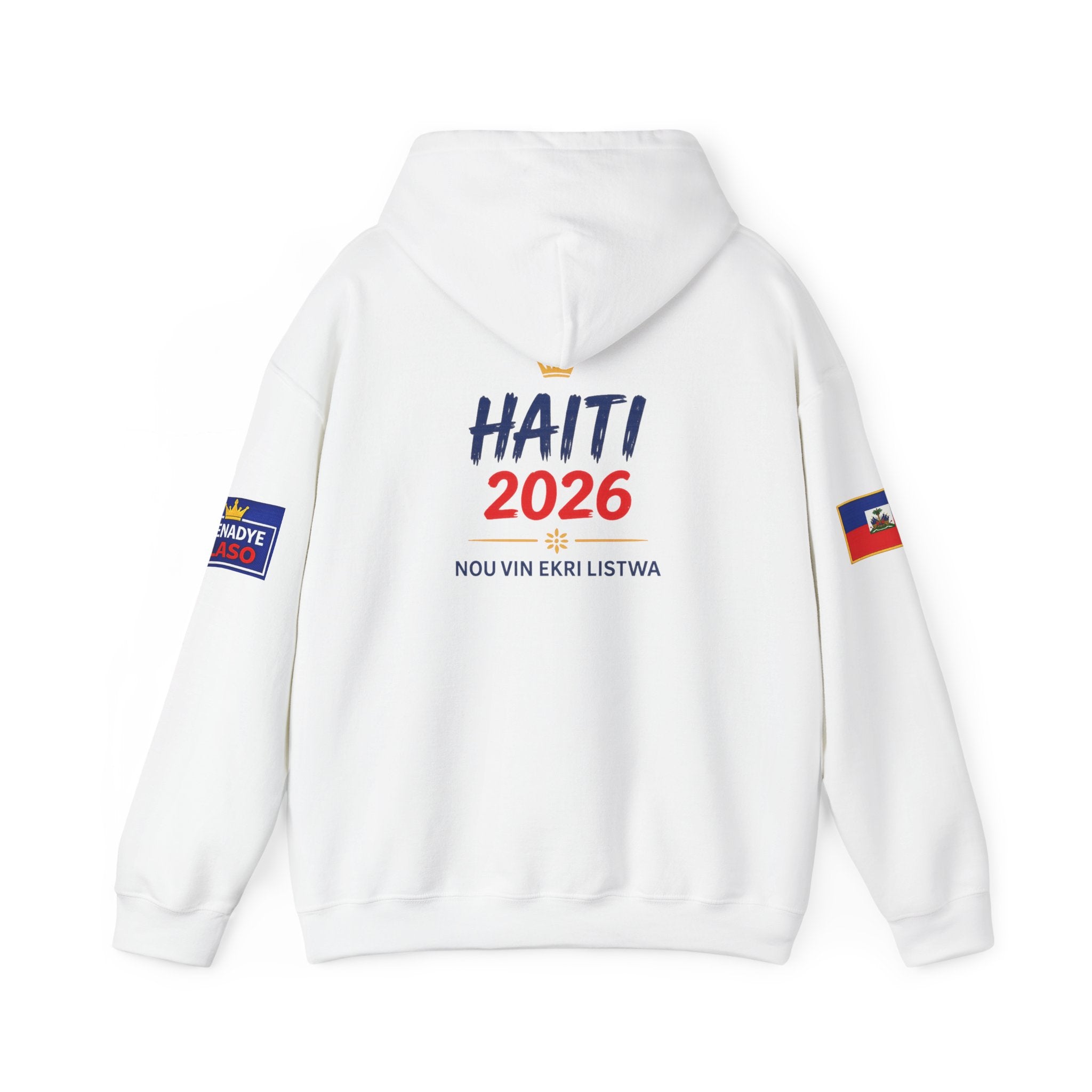 Haiti 2026 World Cup Hoodie – "Nou Vin Ekri Listwa" Sporting Pullover – Limited Edition