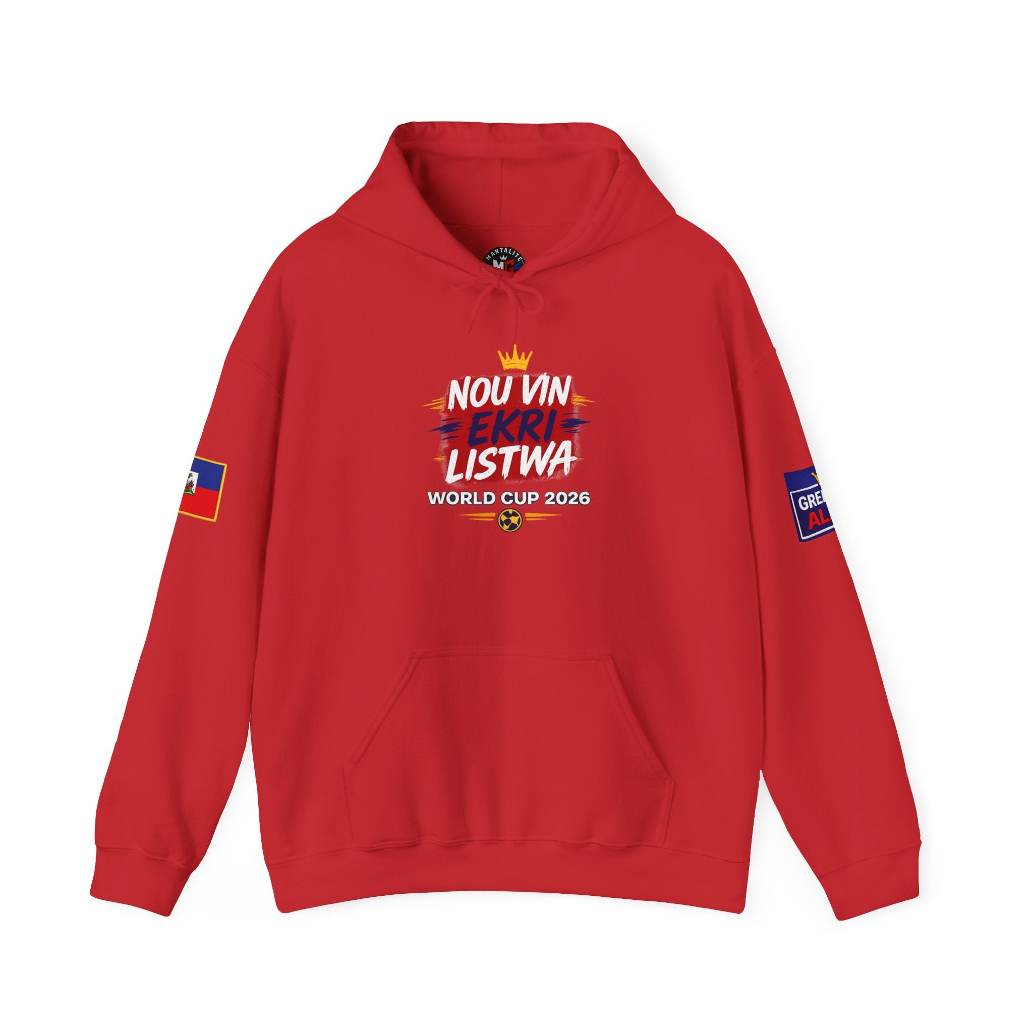 Haiti 2026 World Cup Hoodie – "Nou Vin Ekri Listwa" Sporting Pullover – Limited Edition
