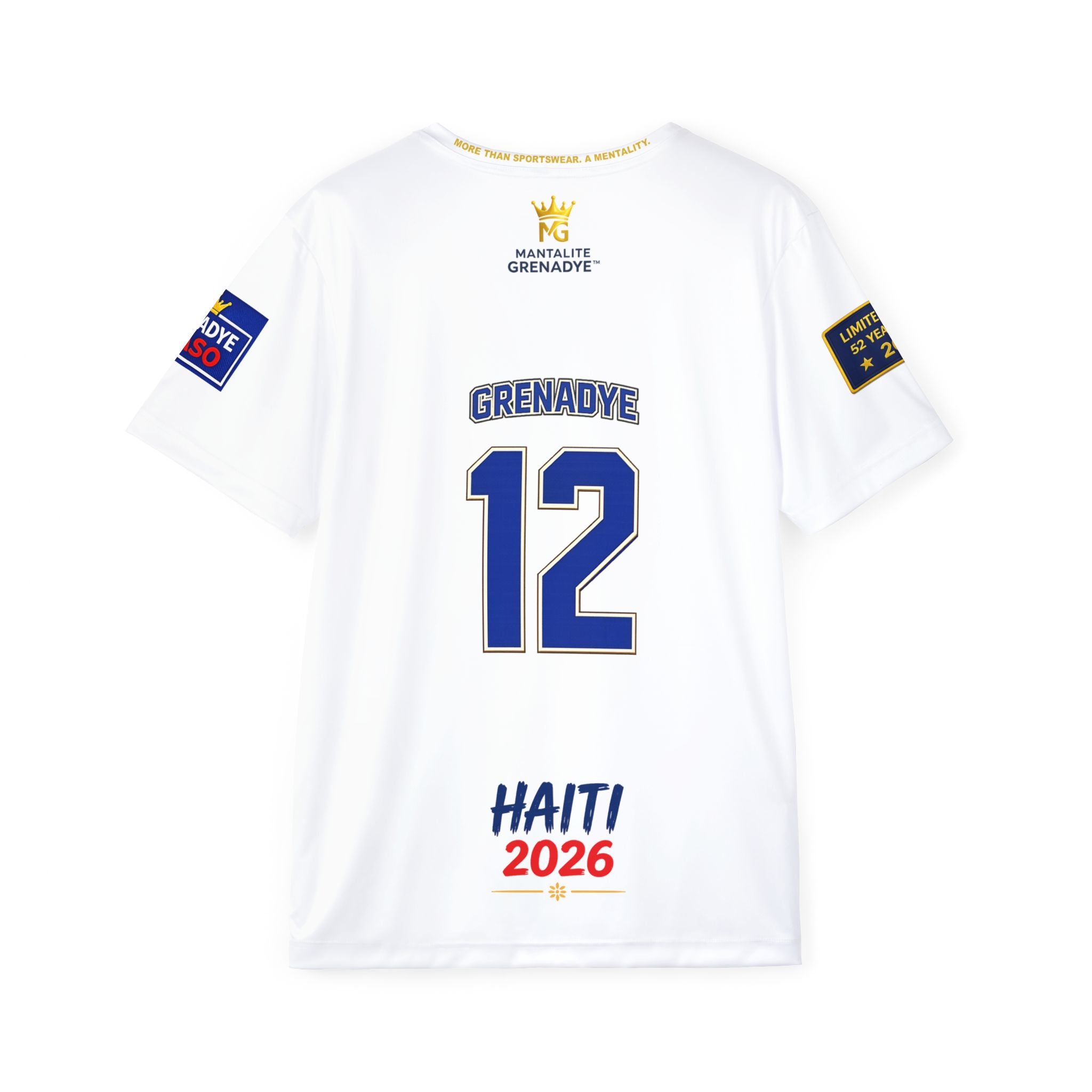 🇭🇹 Mantalite Grenadye™ Jersey | Nou Vin Ekri Listwa – 52 Years Later Limited Edition