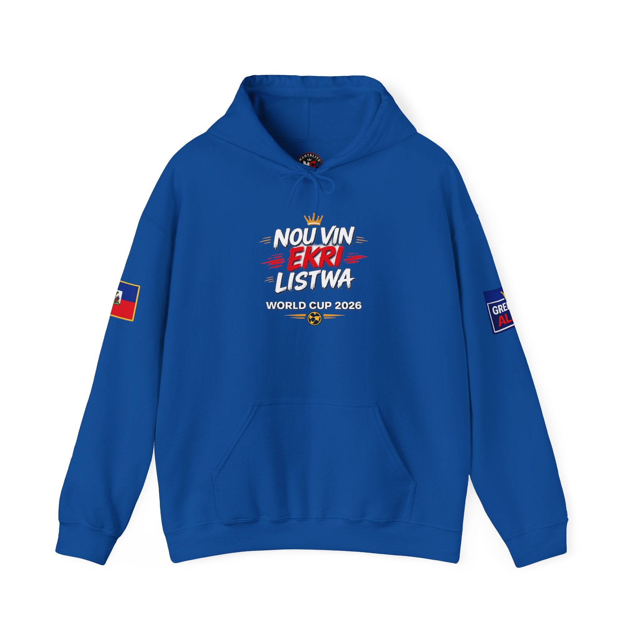 Haiti 2026 World Cup Hoodie – "Nou Vin Ekri Listwa" Sporting Pullover – Limited Edition