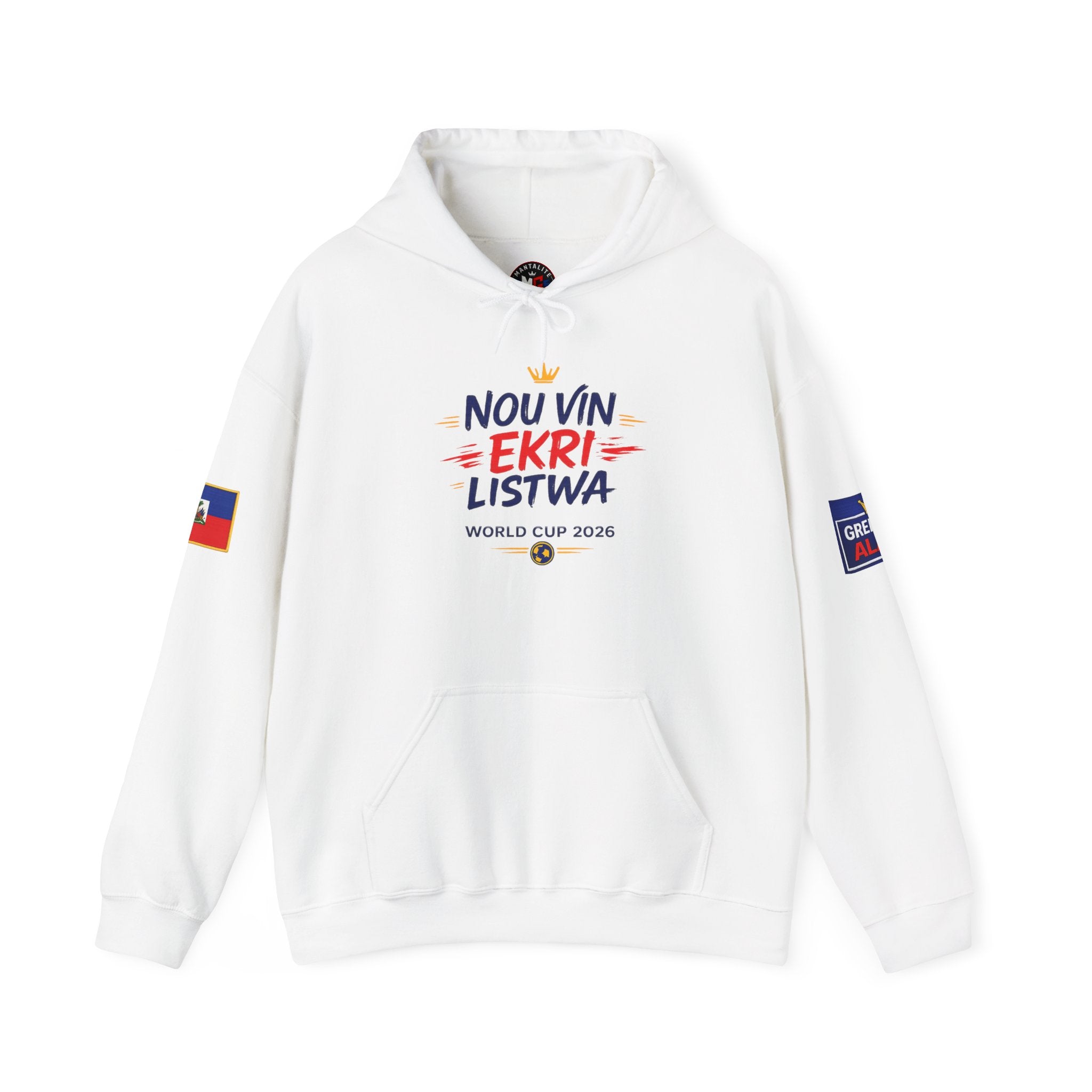 Haiti 2026 World Cup Hoodie – "Nou Vin Ekri Listwa" Sporting Pullover – Limited Edition