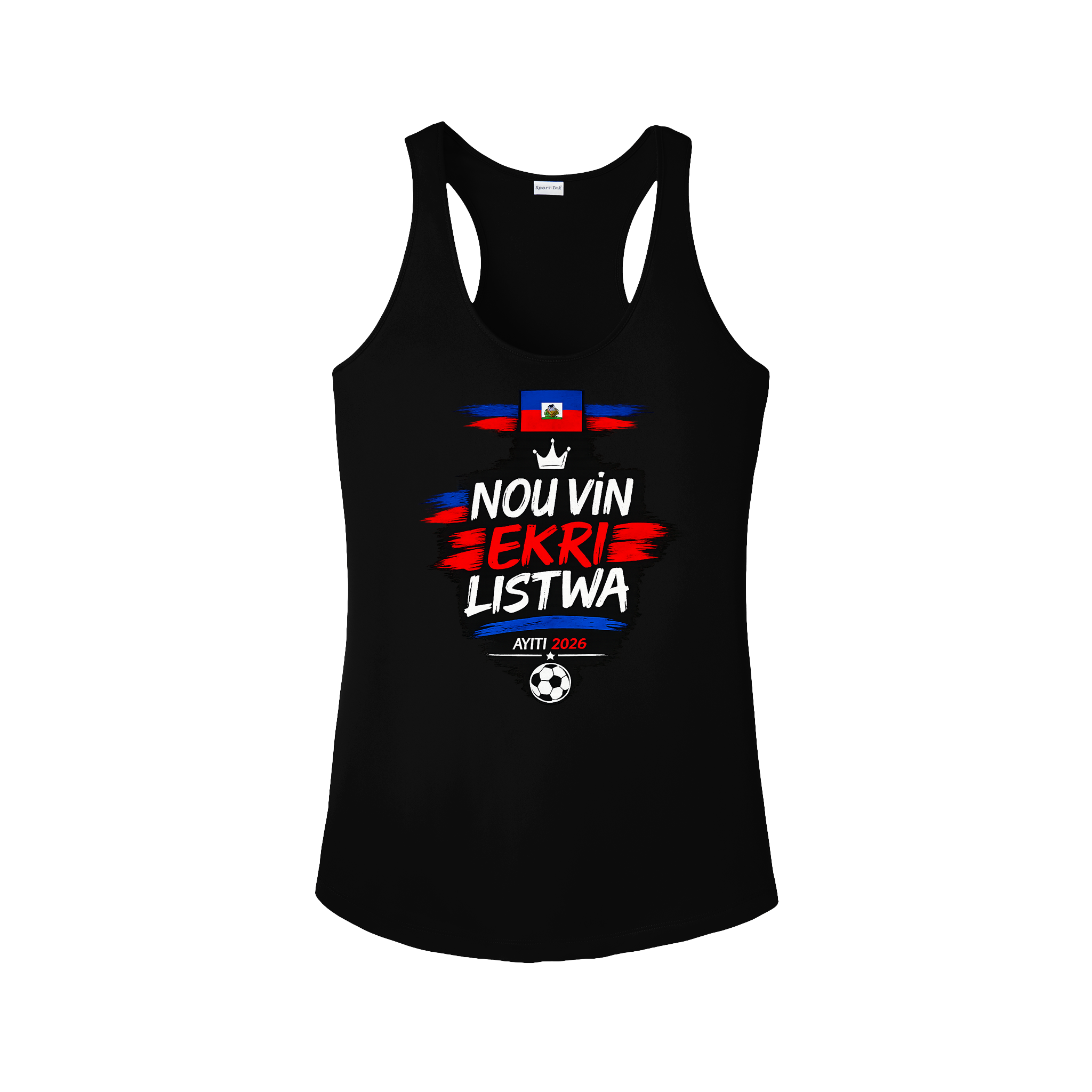 Mantalite Grenadye™ Women's Racerback Tank | “Nou Vin Ekri Listwa” – World Cup 2026 Limited Edition