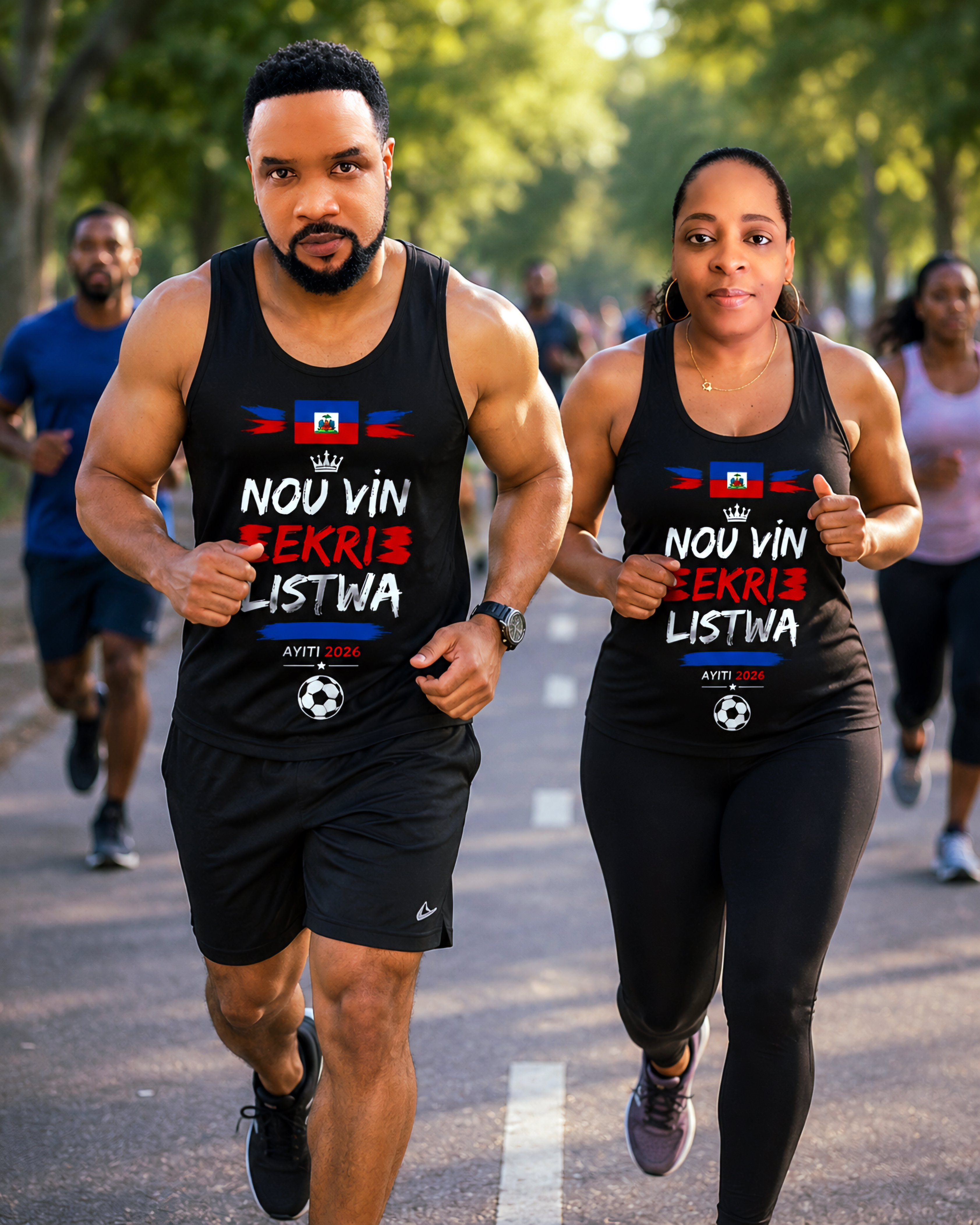 Mantalite Grenadye™ Men's Tank Top | “Nou Vin Ekri Listwa” – World Cup 2026 Limited Edition
