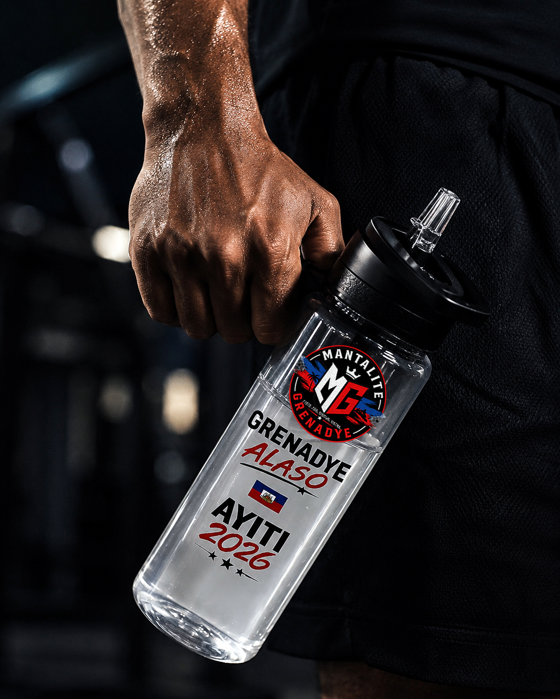 Mantalite Grenadye™ Sport Bottle | 20oz Gym Edition