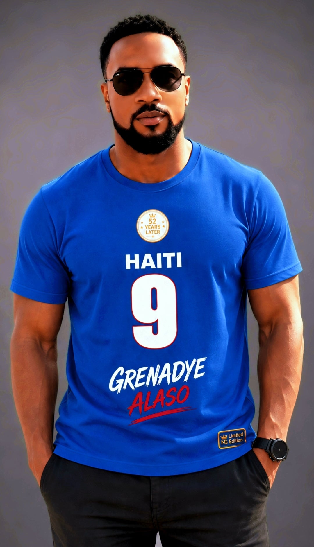 MANTALITE GRENADYE™ Supporters Edition 2026 – Grenadye Alaso Fan Jersey (Number 9)