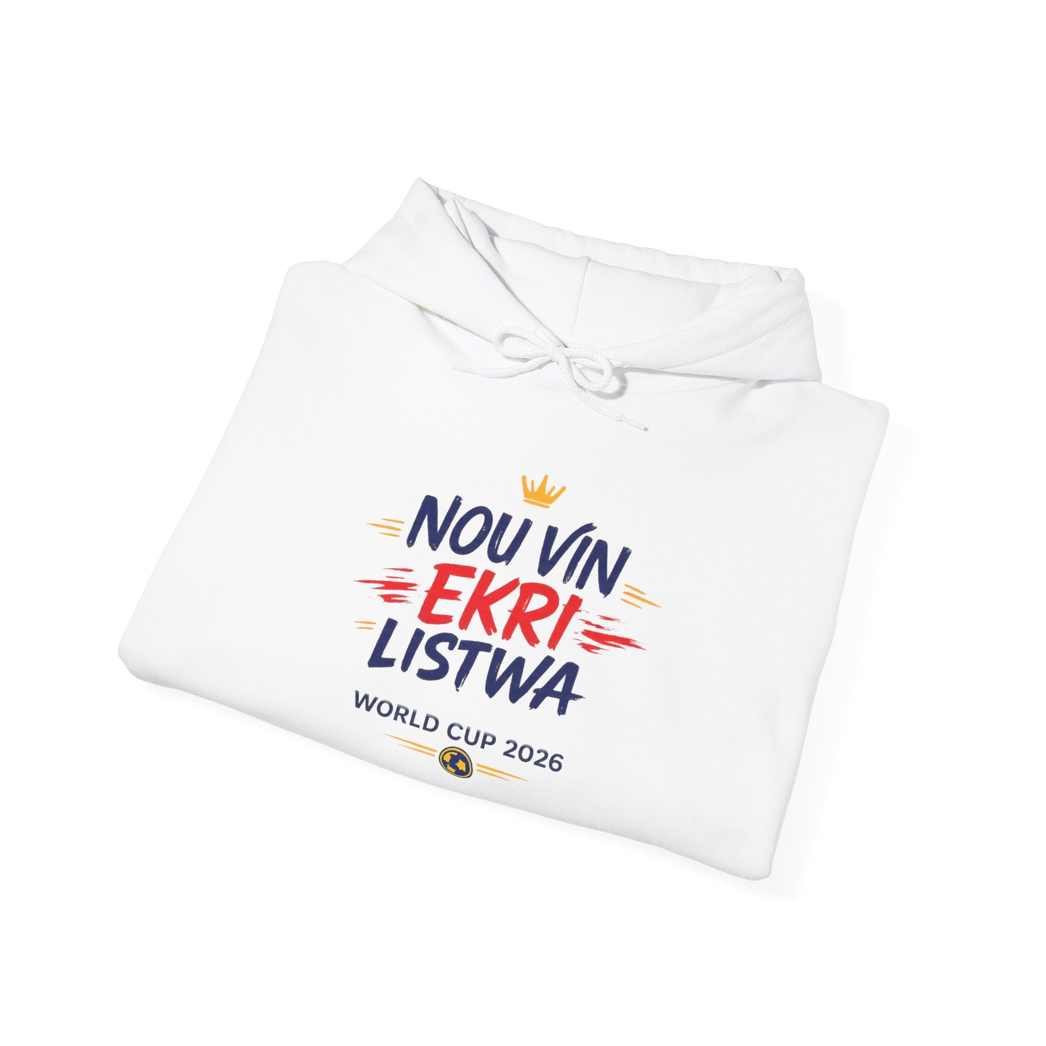Haiti 2026 World Cup Hoodie – "Nou Vin Ekri Listwa" Sporting Pullover – Limited Edition