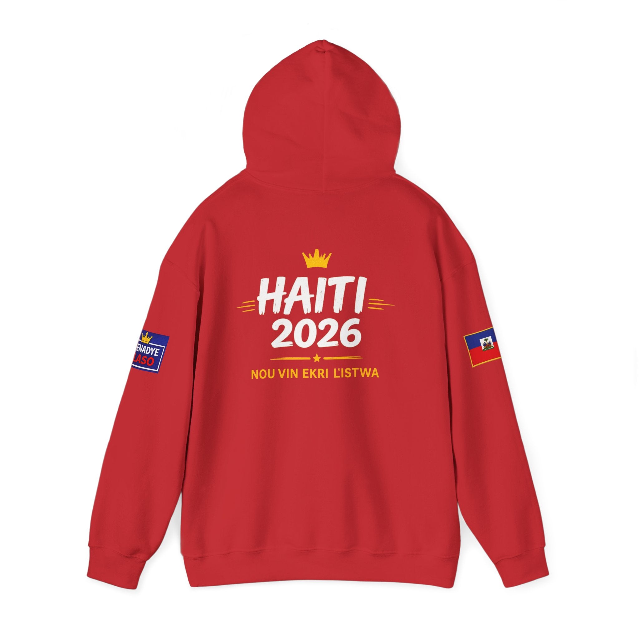 Haiti 2026 World Cup Hoodie – "Nou Vin Ekri Listwa" Sporting Pullover – Limited Edition