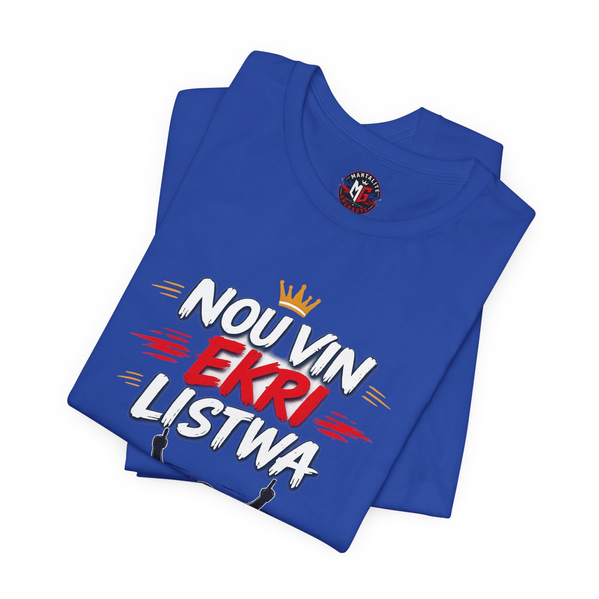 Haiti 2026 World Cup T‑Shirt — "Nou Vin Ekri Listwa" Fan Tee — Limited Edition