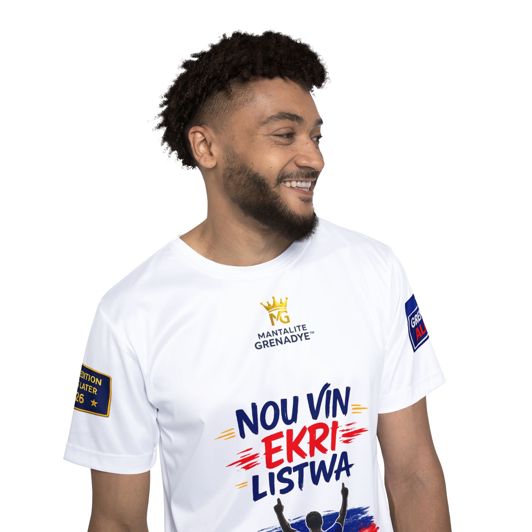 🇭🇹 Mantalite Grenadye™ Jersey | Nou Vin Ekri Listwa – 52 Years Later Limited Edition
