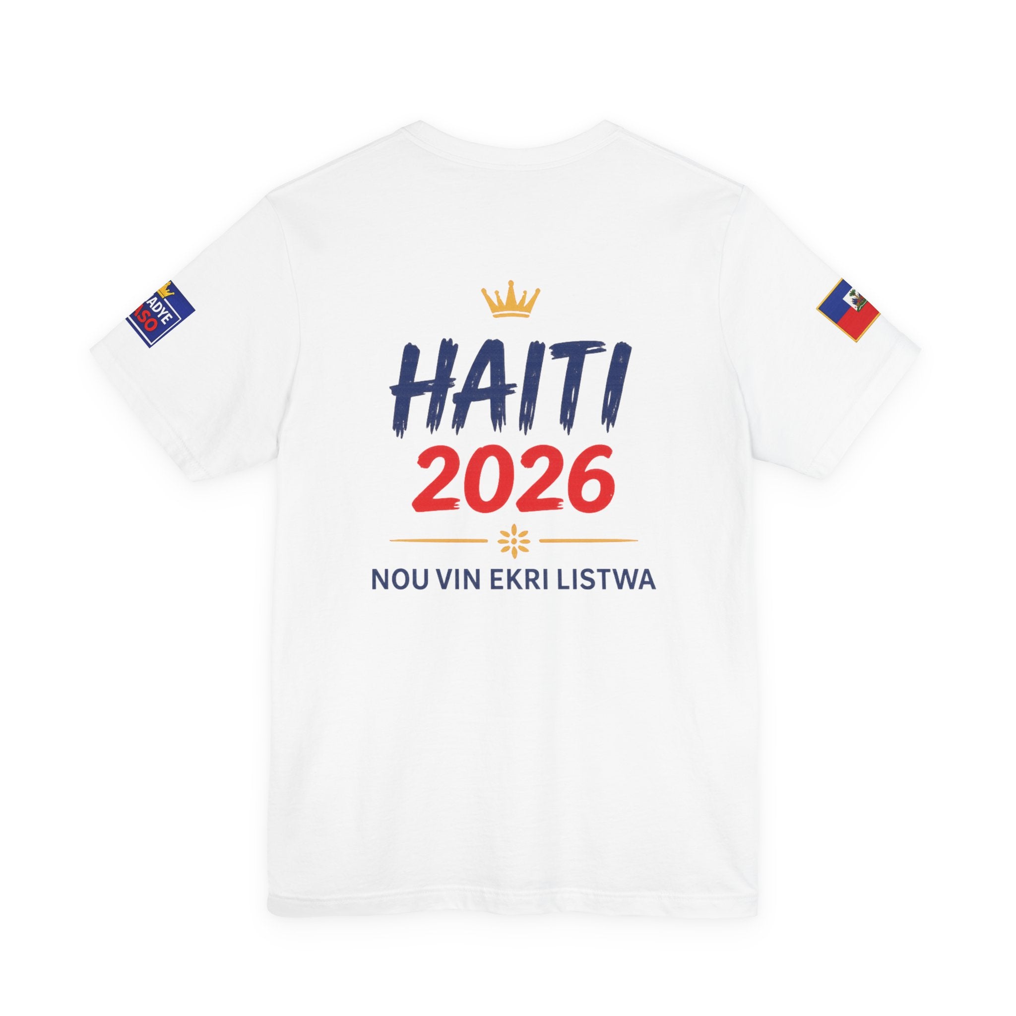 Haiti 2026 World Cup T‑Shirt — "Nou Vin Ekri Listwa" Fan Tee — Limited Edition