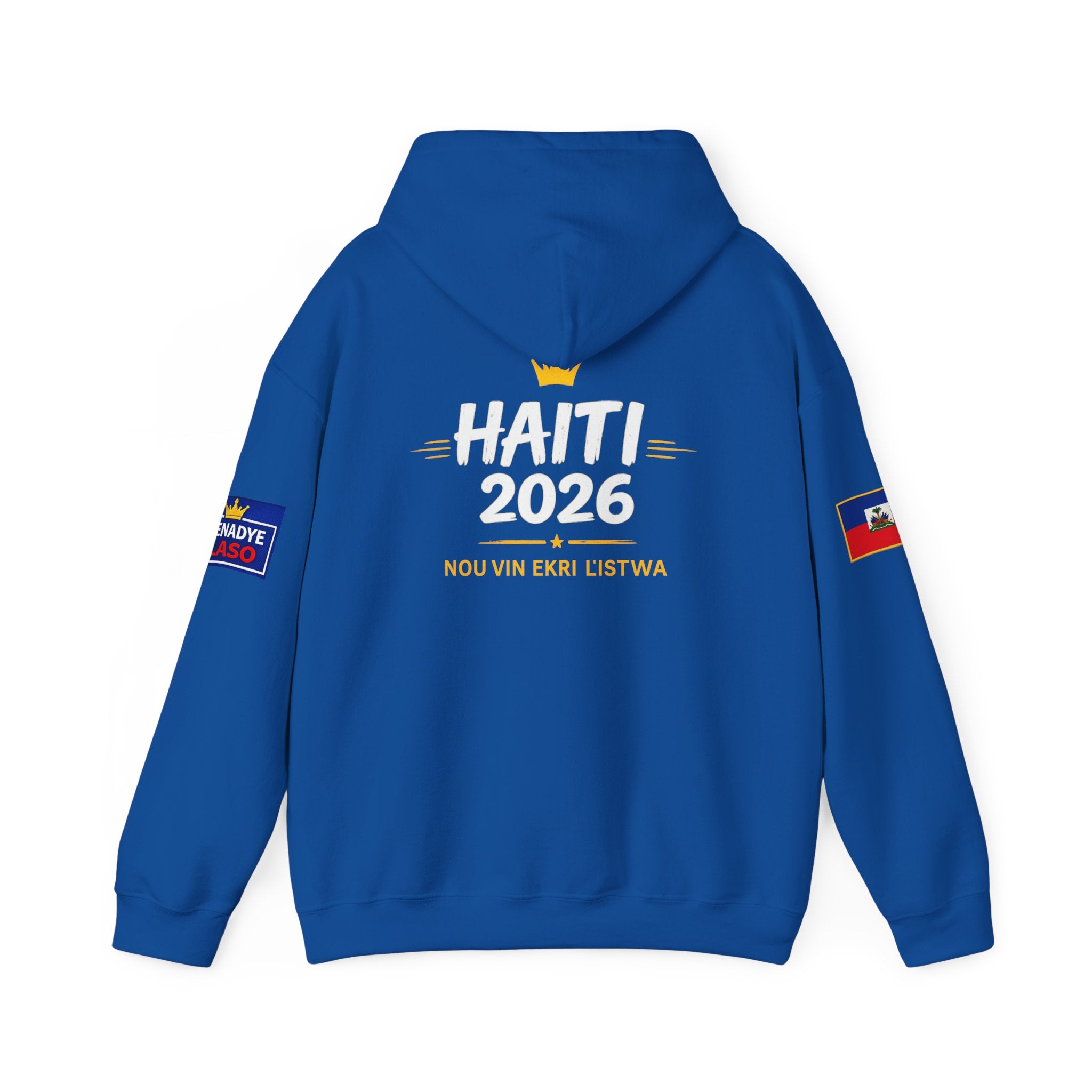 Haiti 2026 World Cup Hoodie – "Nou Vin Ekri Listwa" Sporting Pullover – Limited Edition