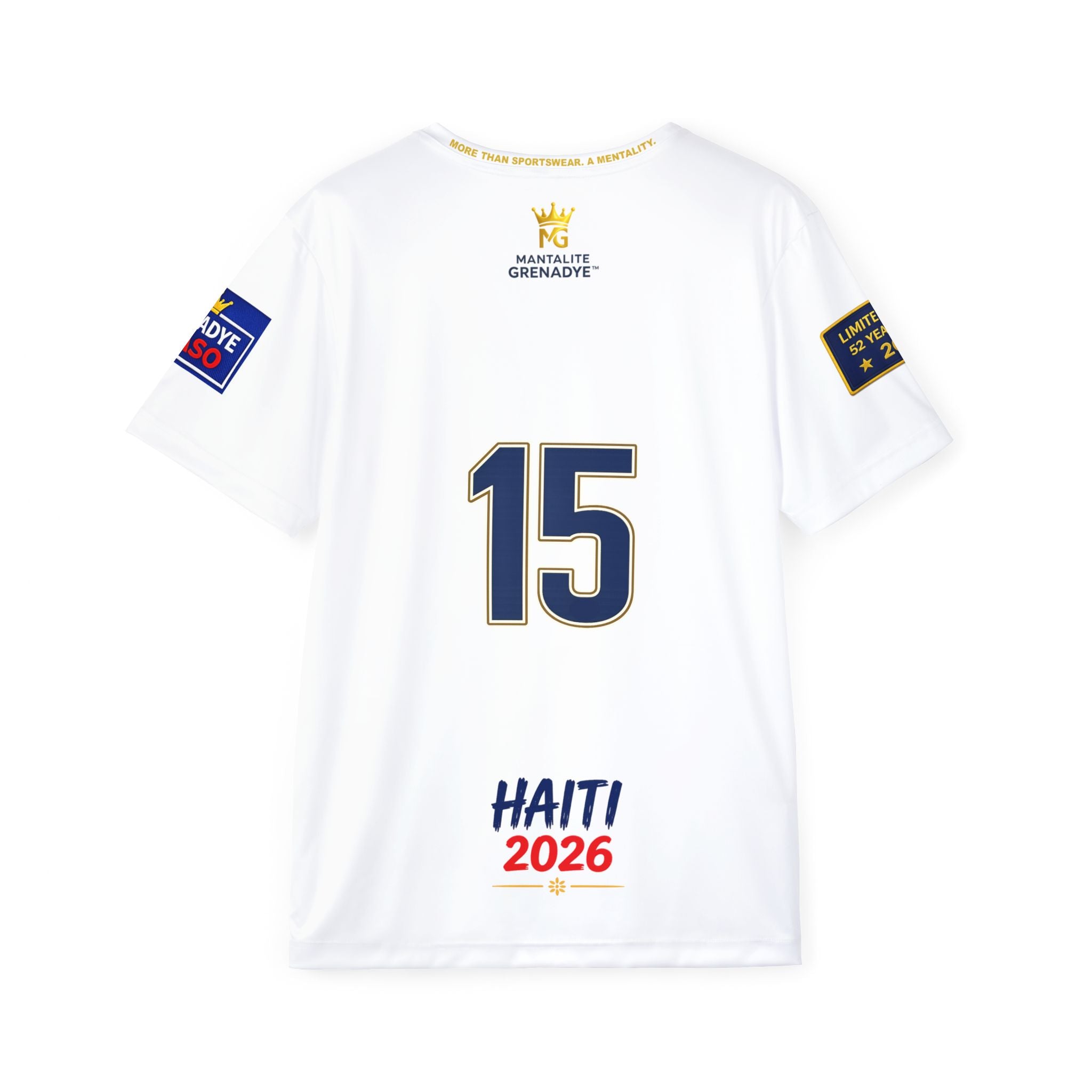 🇭🇹 Mantalite Grenadye™ Jersey | 52 Years Later Limited Edition – Number 15