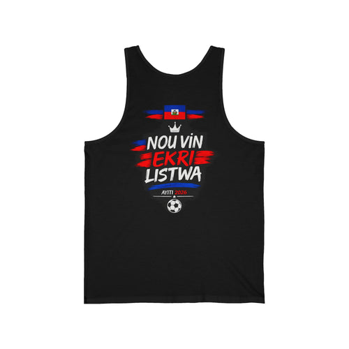 Mantalite Grenadye™ Men's Tank Top | “Nou Vin Ekri Listwa” – World Cup 2026 Limited Edition